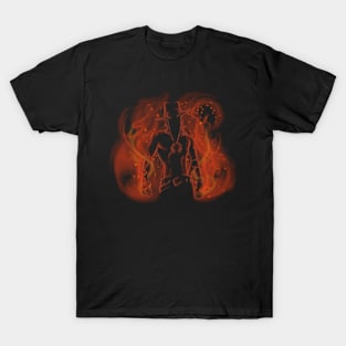 FLAMING PIRATE T-Shirt